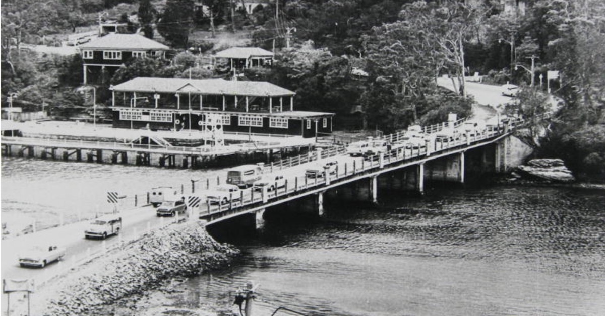 Roseville Baths and Roseville Bridge