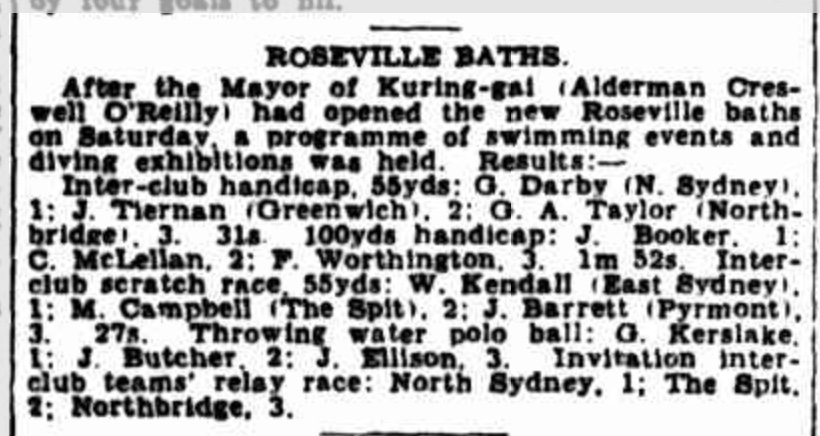 Roseville Baths